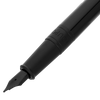 S T Dupont D-Initial Fountain Pen - Black - Matte Black Trim-Pen Boutique Ltd