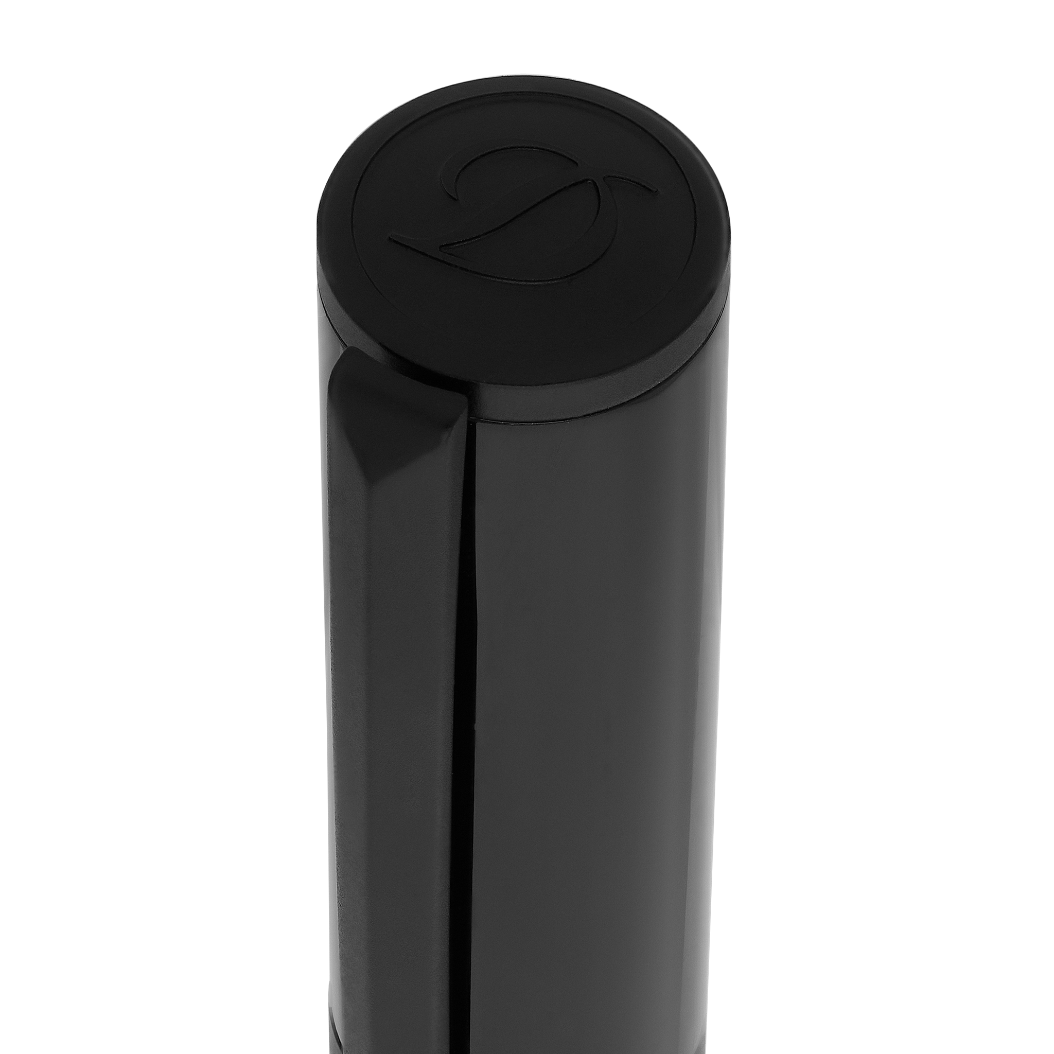 S T Dupont D-Initial Fountain Pen - Black - Matte Black Trim-Pen Boutique Ltd