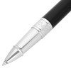 S T Dupont D-Initial Rollerball Pen - Duo Tone - Chrome Trim-Pen Boutique Ltd
