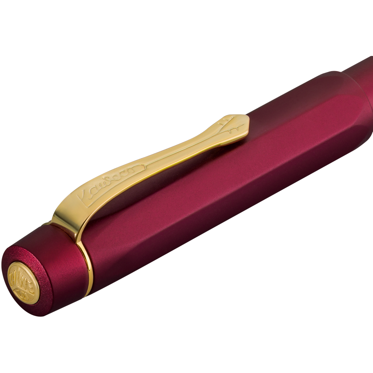 Kaweco Sport Piston Filler Fountain Pen - Solo Bordeaux - Gold Trim-Pen Boutique Ltd