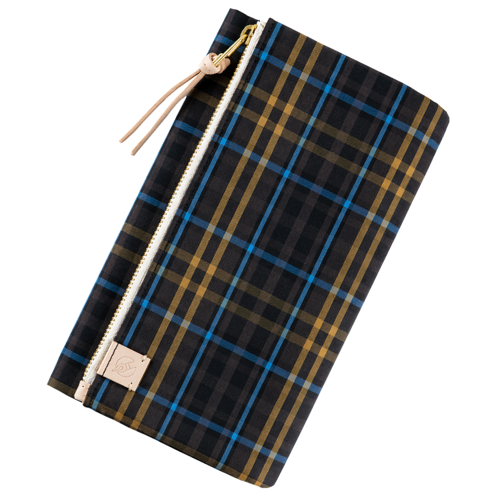 Hobonichi 2027 Tri-Fold Cover - Tragen: Bitter Plaid - Tall & Slim-Pen Boutique Ltd