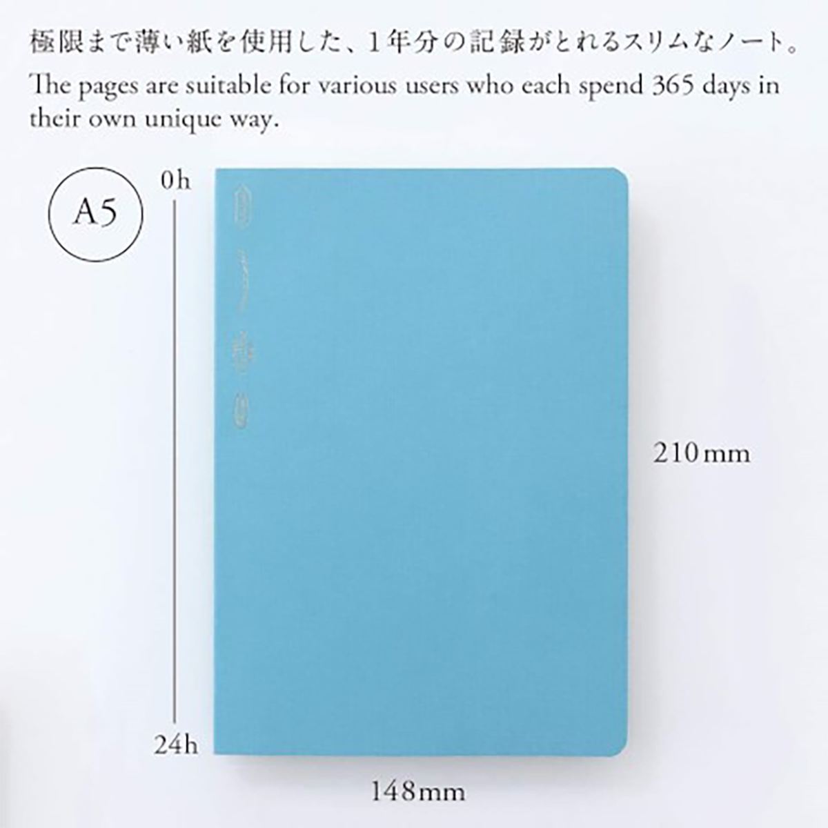 Stalogy Editor Series 365 days Notebook - Dot Grid - A5-Pen Boutique Ltd