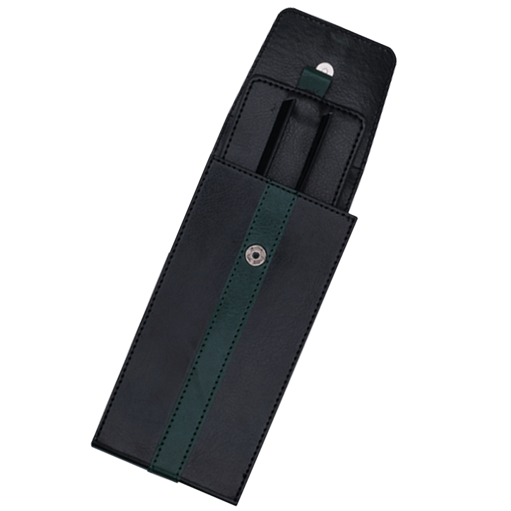 Monteverde Deluxe Collector Vegan Leather 3-Pen Case - Pen Boutique Ltd