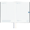 Hobonichi Hard Cover English Book - Slash (Navy) & HON Stamped - A5 (January Start)-Pen Boutique Ltd