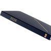 Hobonichi Hard Cover English Book - Slash (Navy) & HON Stamped - A5 (January Start)-Pen Boutique Ltd