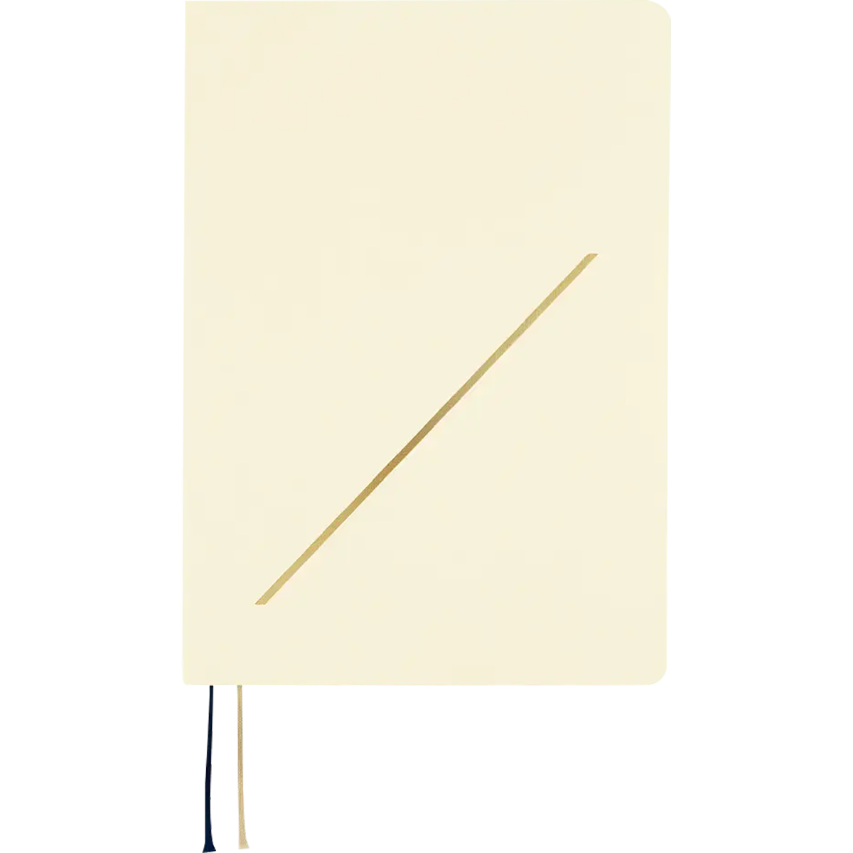 Hobonichi Hard Cover English Book - Slash (Ivory) & HON Stamped - A5 (January Start)