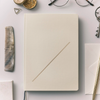 Hobonichi Hard Cover English Book - Slash (Ivory) & HON Stamped - A5 (January Start)-Pen Boutique Ltd
