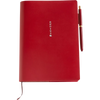 Hobonichi 5-Year Techo Leather Japanese 2026-2030 Book & Cover - A5 - Red