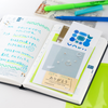 Hobonichi Add-on Pocket - Lime Green - Ticket