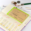 Hobonichi Add-on Pocket - Lime Green - Ticket