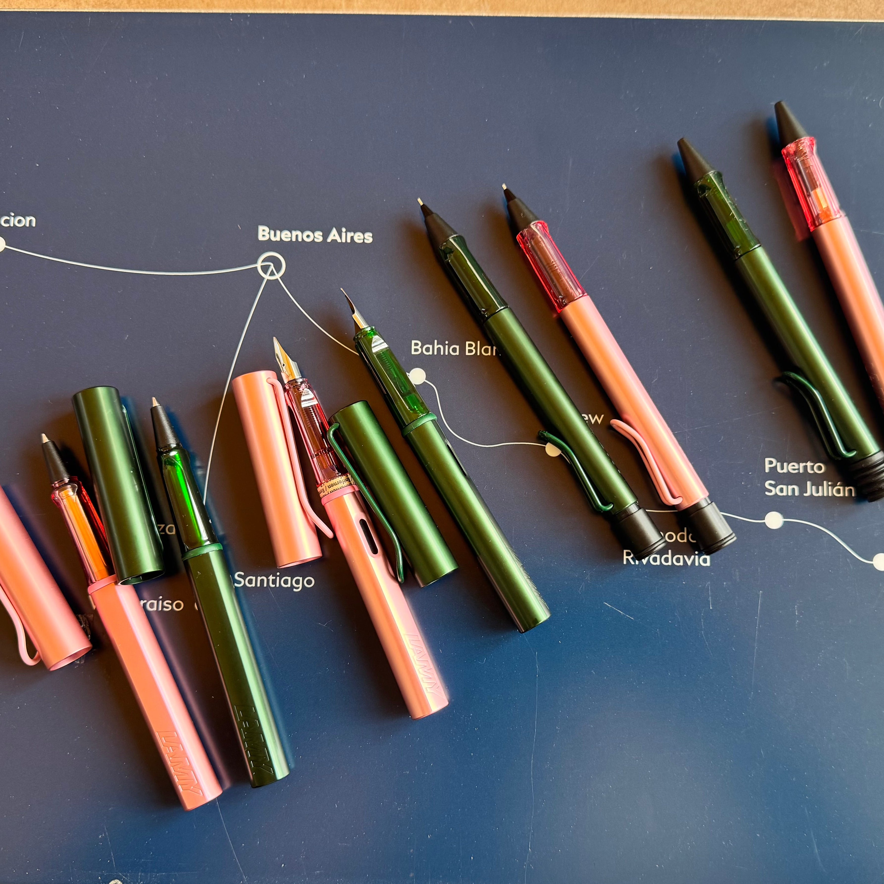 Lamy AL-Star Ballpoint Pen - Flamingo (Special Edition)-Pen Boutique Ltd