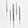 Monteverde Capless Gel Refill (to fit Parker) - Turquoise - 0.7 mm Fine Point (1/pack)-Pen Boutique Ltd