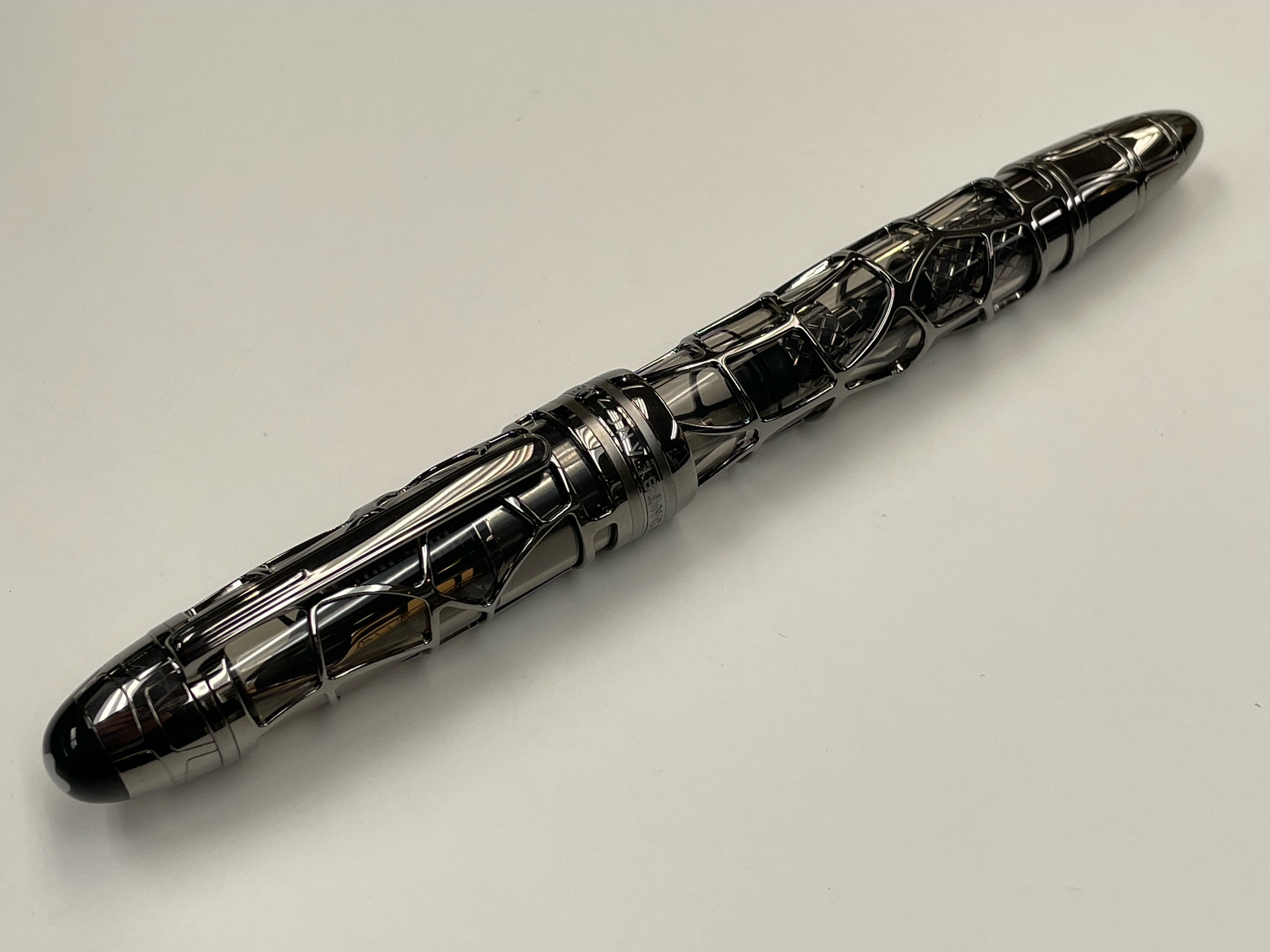 Montblanc Meisterstuck 90th Anniversary Fountain Pen - Skeleton (Limited Edition) M-Pen Boutique Ltd