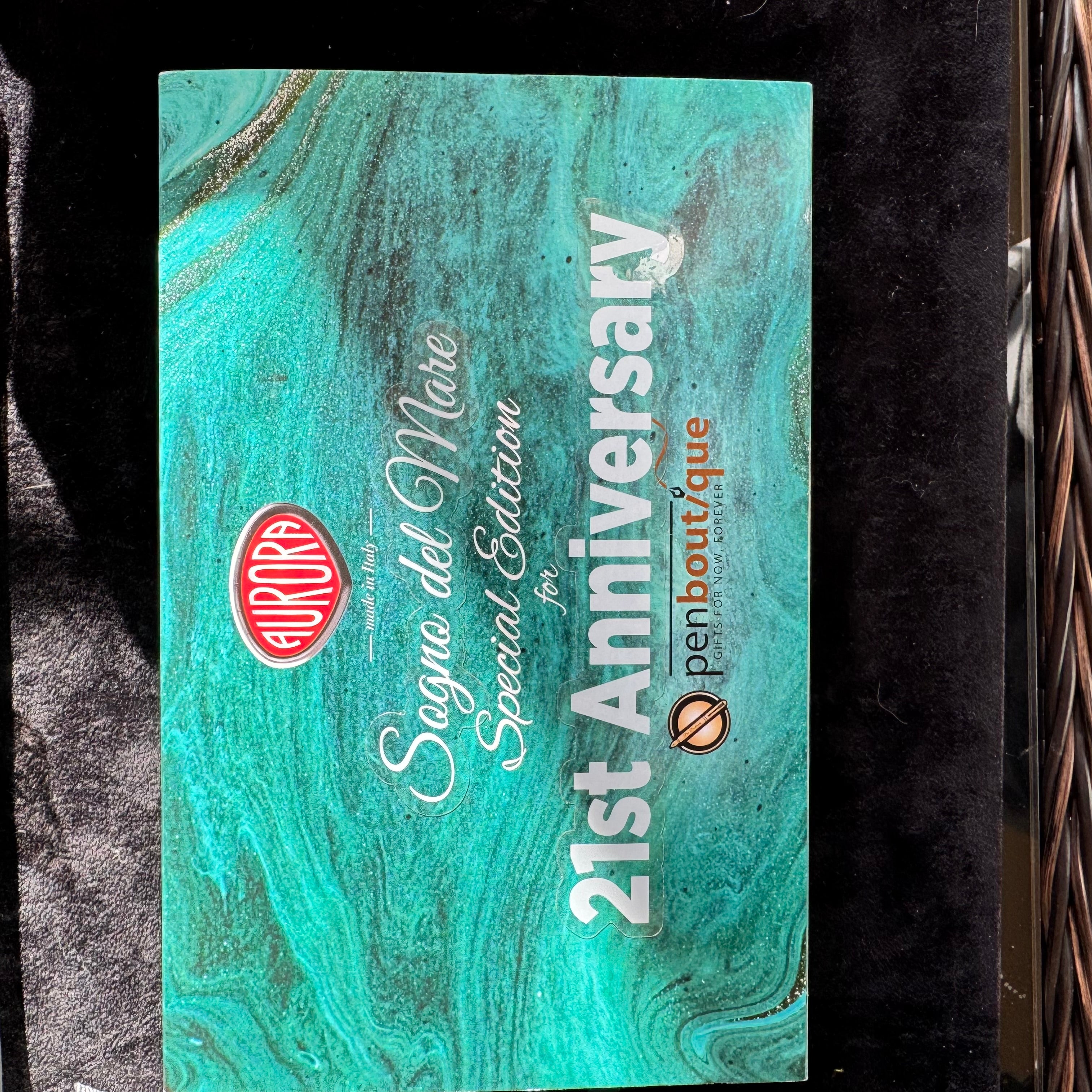 Aurora Optima Fountain Pen - Limited Edition - Sogno del Mare (Pen Boutique Exclusive)-Pen Boutique Ltd