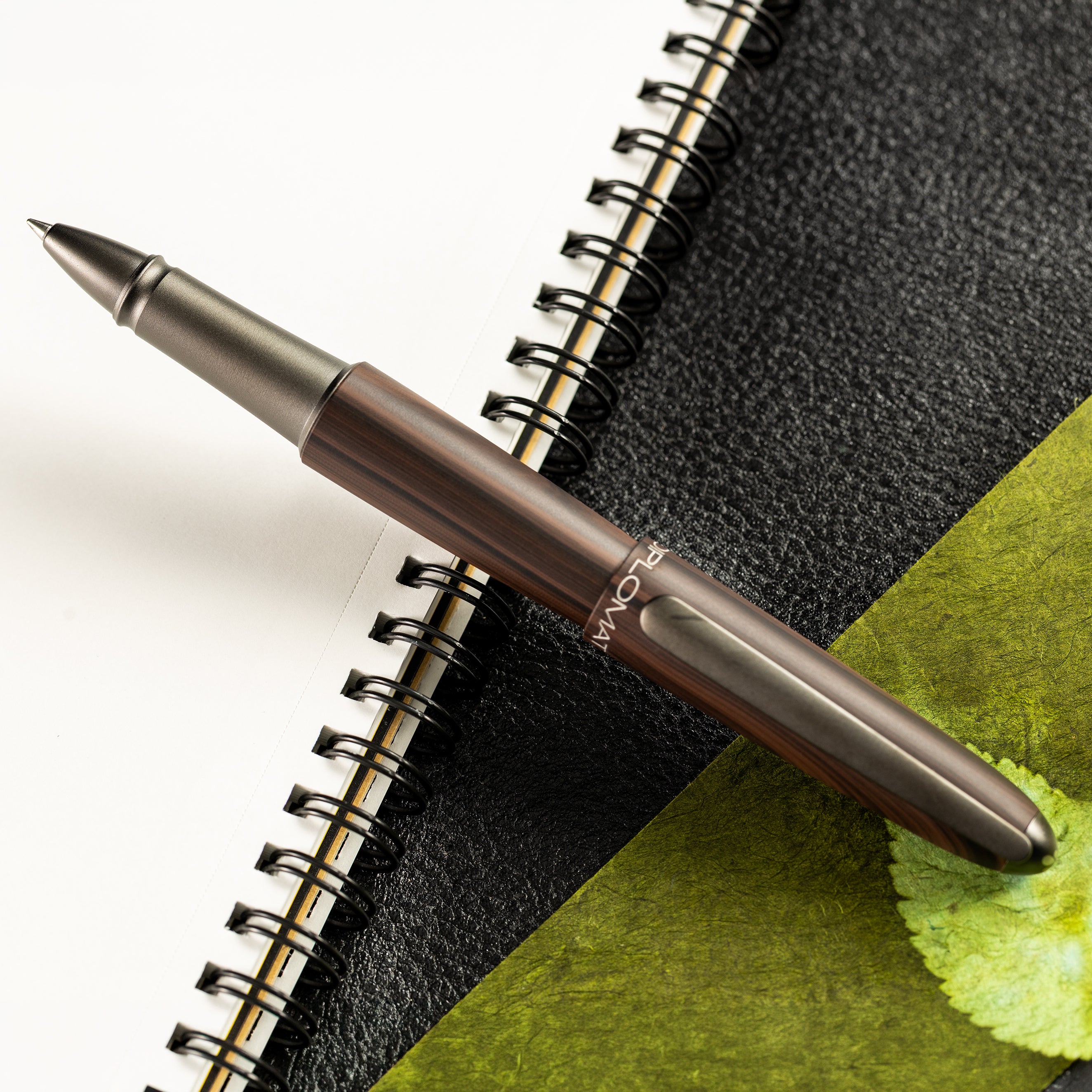 Diplomat Aero Rollerball Pen - Black Forest - Pen Boutique Ltd