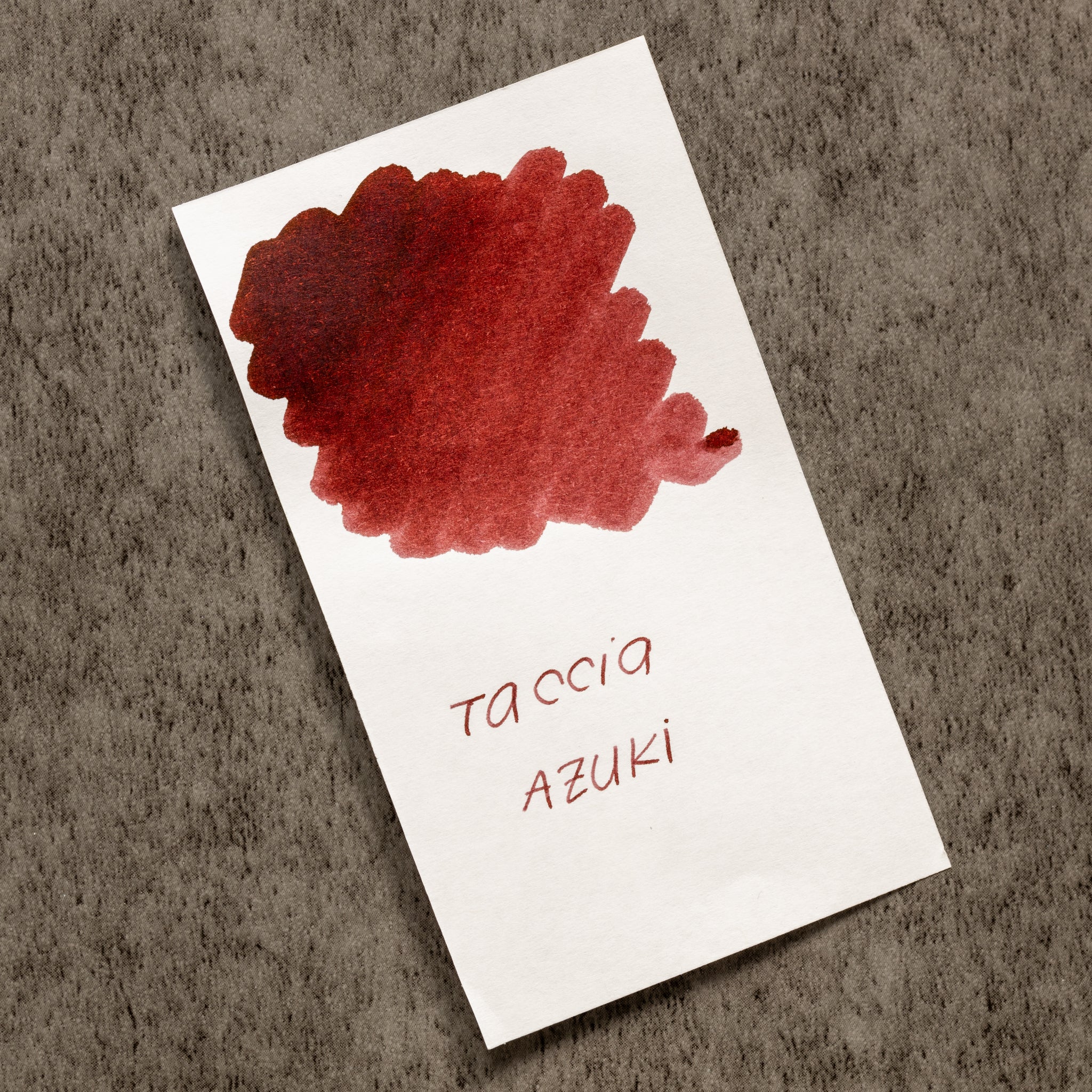 Taccia Ukiyo - e Ink Bottle - Kuniyoshi - Azuki - 40 ml (Ver. 3) - Pen Boutique Ltd