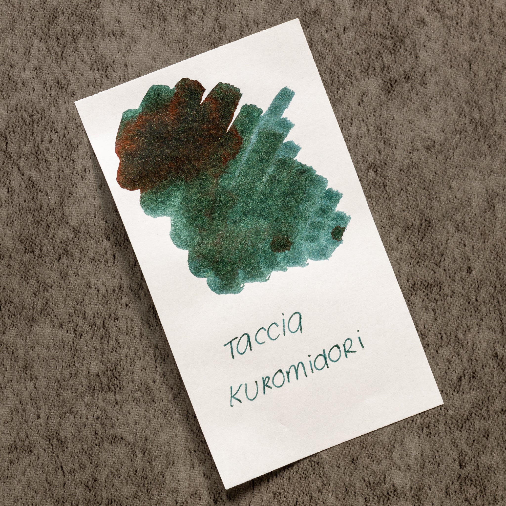 Taccia Ukiyo-e Kuniyoshi-Kuromidori Ink | 40ml Black-Green