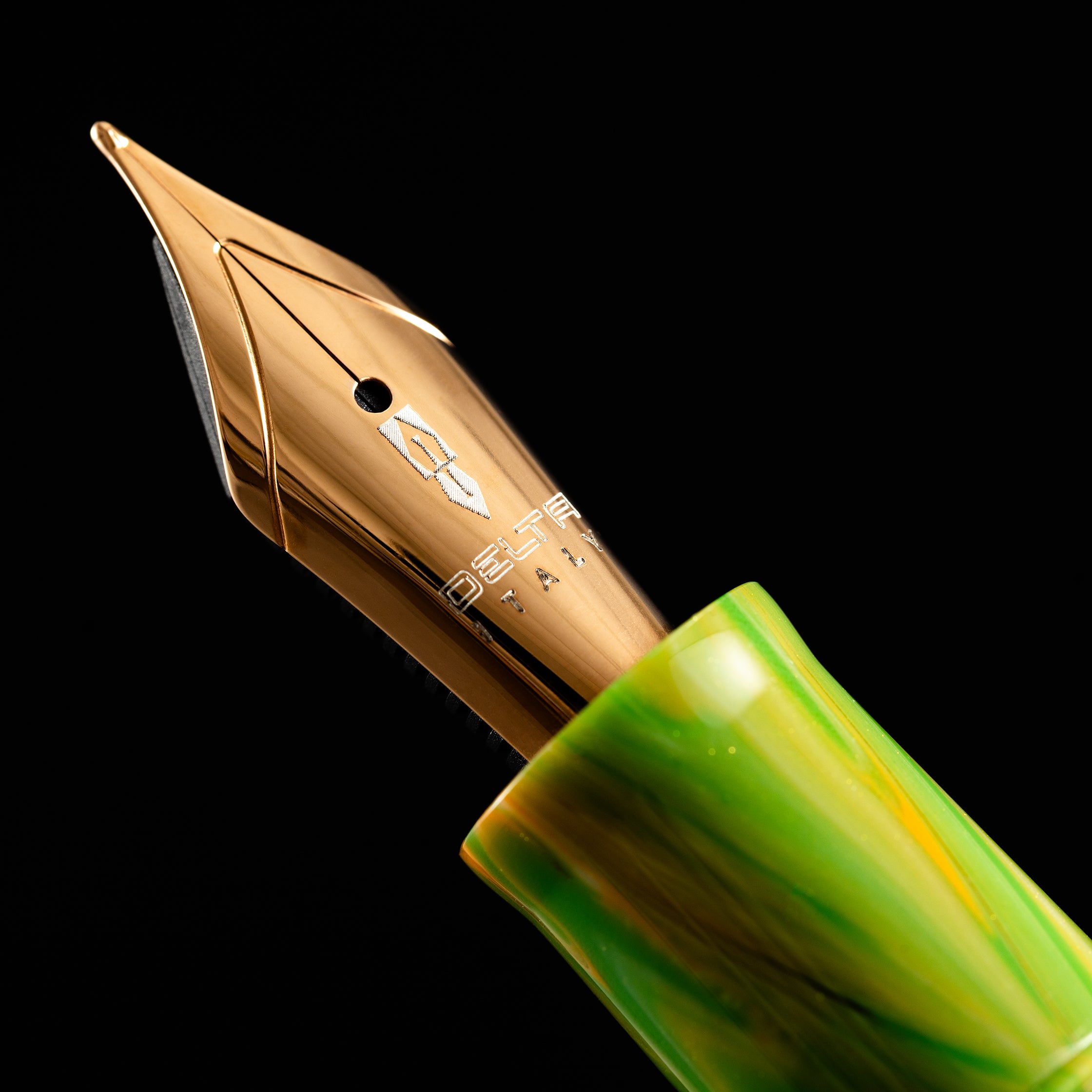 Delta Signs of the Time Fountain Pen - Rococo (Art Editions)-Pen Boutique Ltd