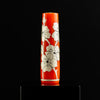 Zek Handpainted Tezhip Art Flower Red with Silver Flower Fountain Pen - Pen Boutique Ltd
