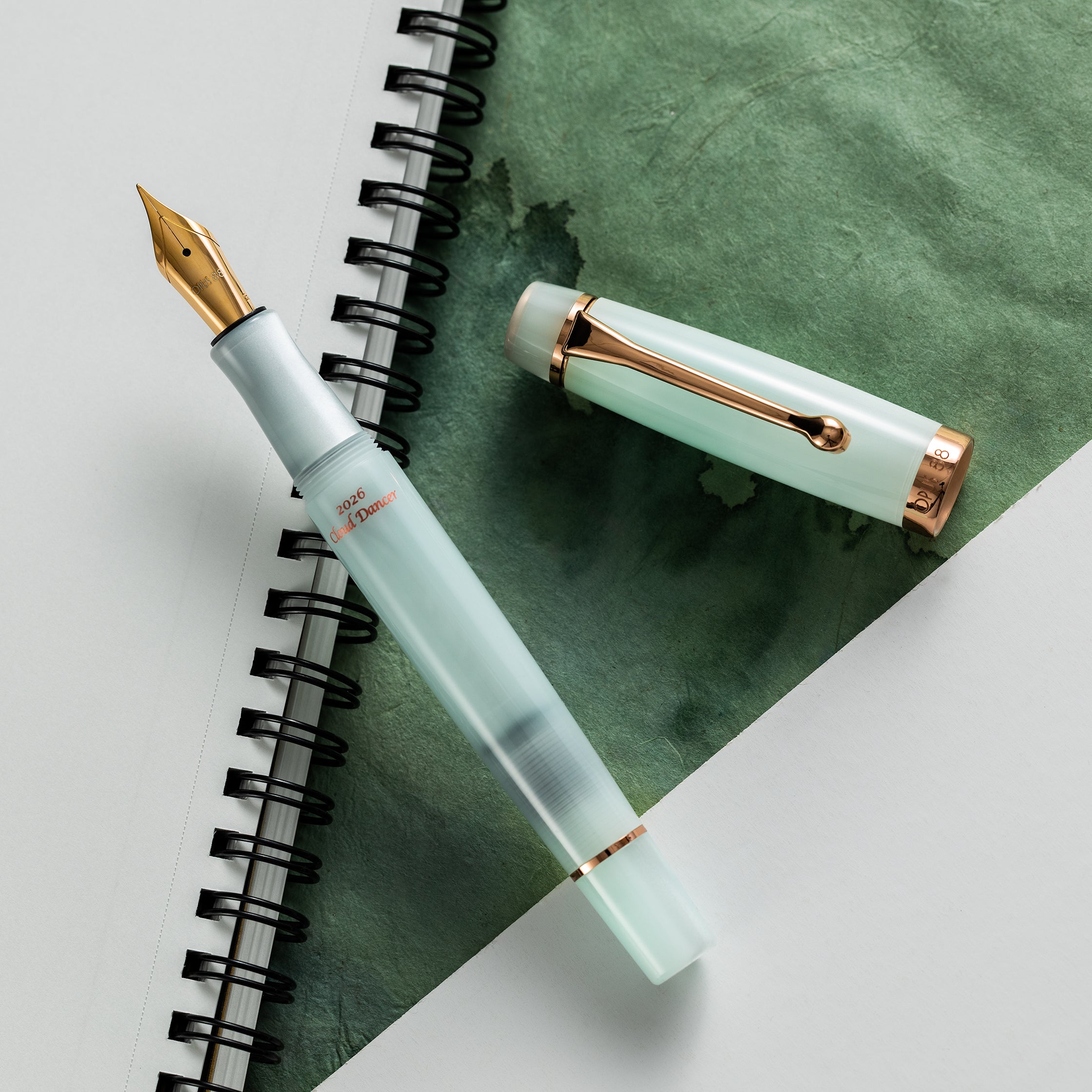 Opus 88 Harmony Fountain Pen - Cloud Dancer-Pen Boutique Ltd