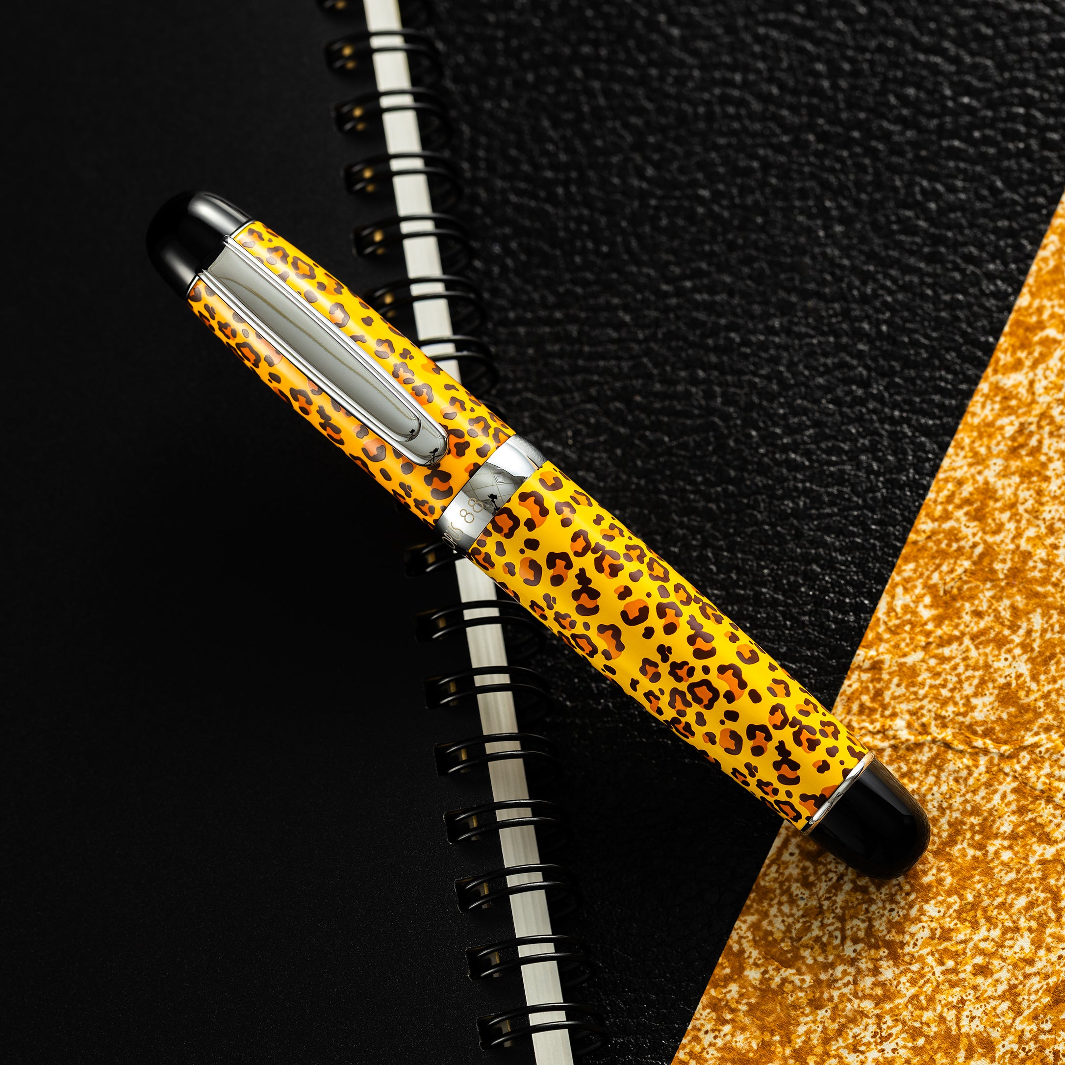 Opus 88 Mini Fountain Pen - Mara Leopard-Pen Boutique Ltd