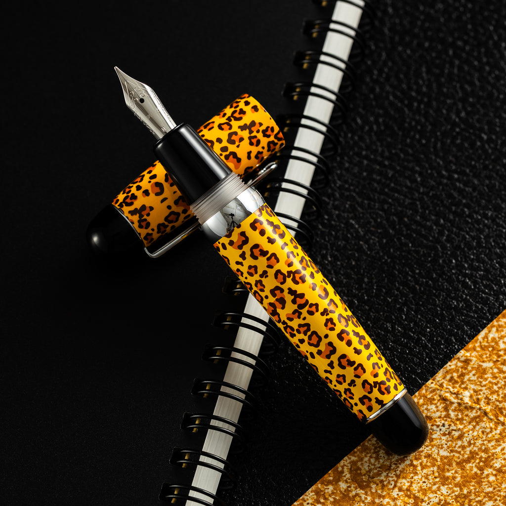 Opus 88 Mini Fountain Pen - Mara Leopard-Pen Boutique Ltd