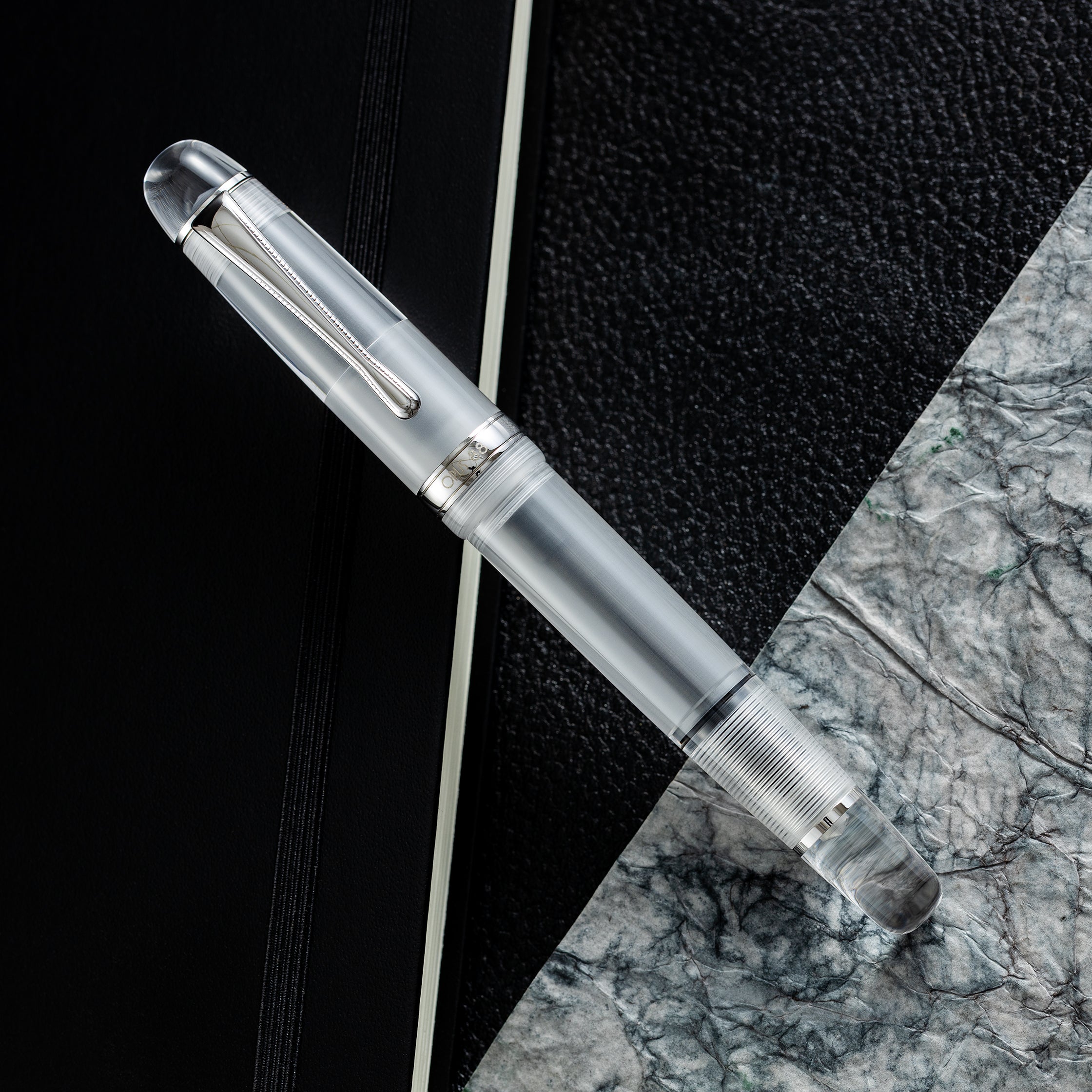 Opus 88 Jazz Fountain Pen - Clear Demo-Pen Boutique Ltd