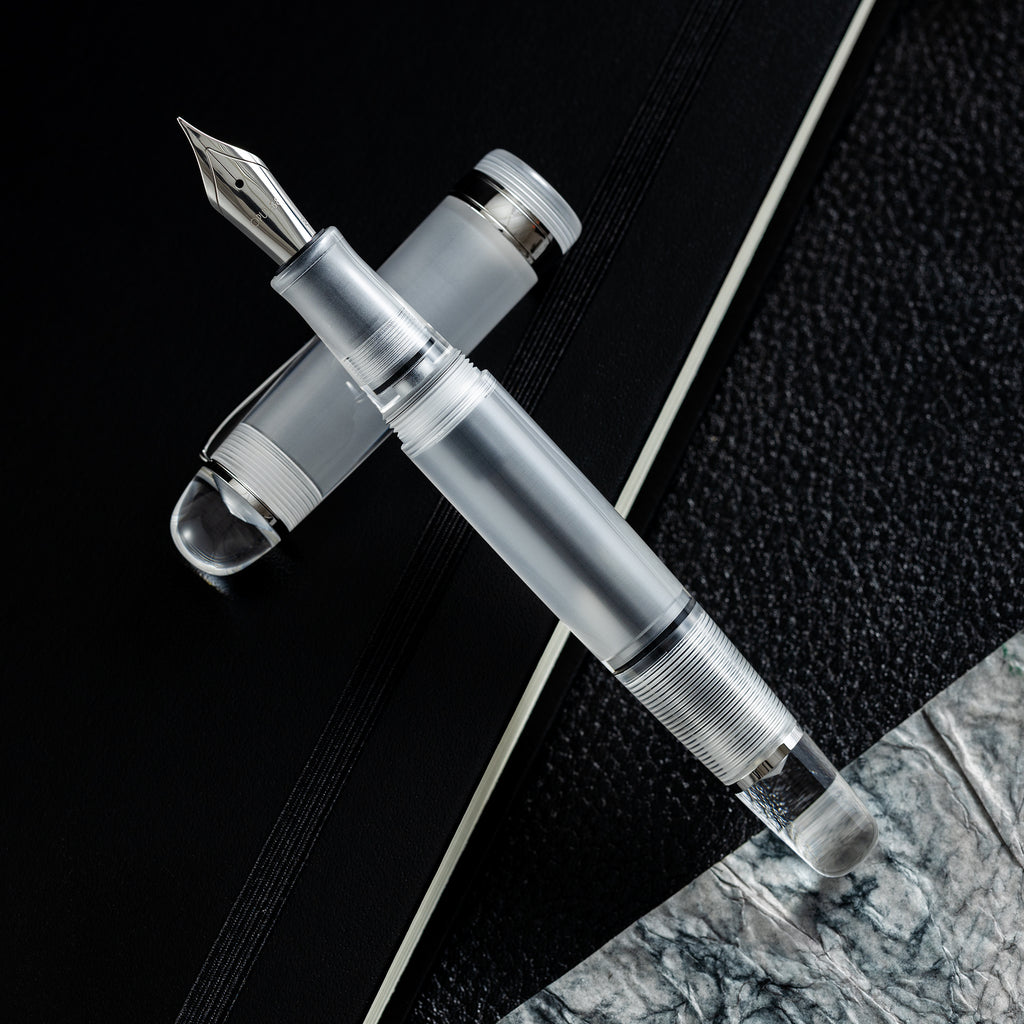 Opus 88 Jazz Fountain Pen - Clear Demo-Pen Boutique Ltd
