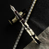 Zek Handpainted Tezhip Art Black with Silver Flower Fountain Pen - Pen Boutique Ltd