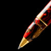 Maiora Ultra Ogiva Rollerball Pen - Golden Rule - Gold Trim - Pen Boutique Ltd