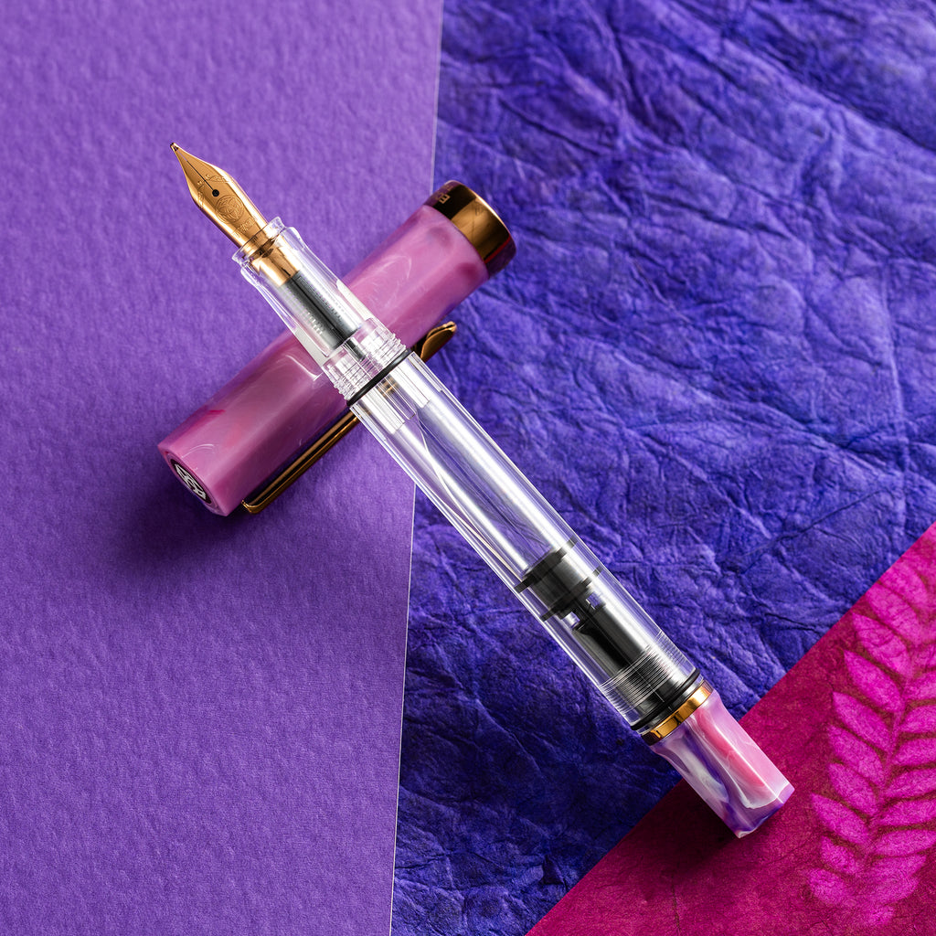 TWSBI ECO Fountain Pen - Fluorite Purple - Bronze Trim - Pen Boutique Ltd