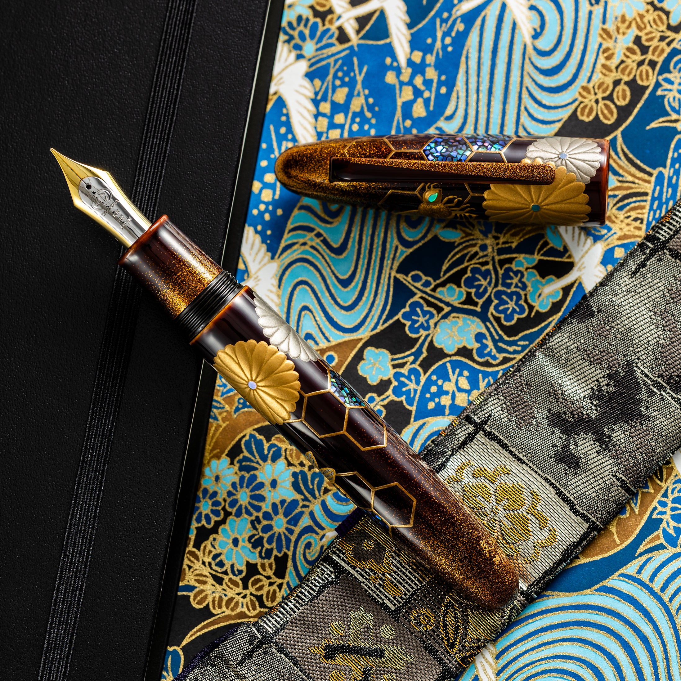 Taccia Empress Fountain Pen - Imperial Honeybee (Limited Edition)-Pen Boutique Ltd