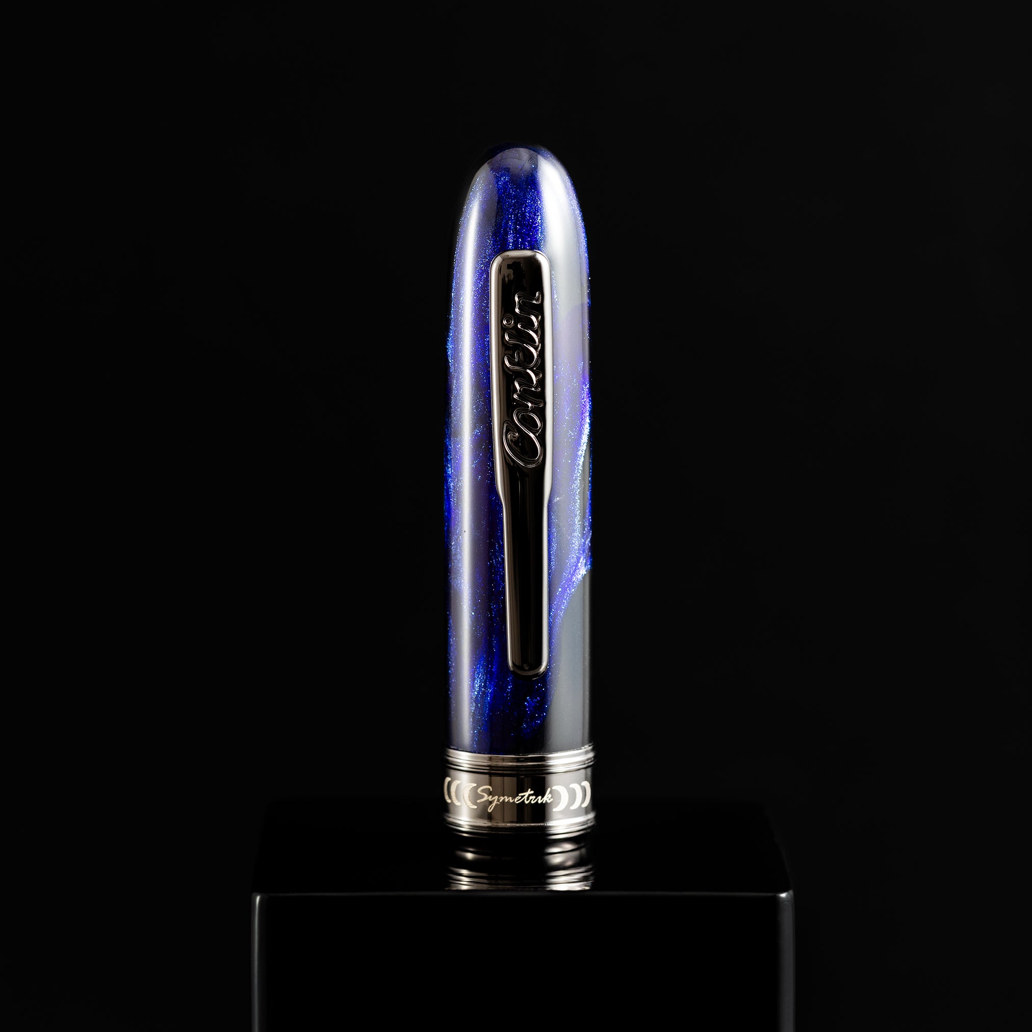 Conklin Symetrik Fountain Pen - Limited Edition - Mystic Soul "Energy" - Gunmetal Trim (Pen Boutique Exclusive)