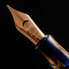 Conklin Duragraph Fountain Pen - Limited Edition - Golden Blue Jay "Horizon" - Rose Gold Plated Trim (Pen Boutique Exclusive)-Pen Boutique Ltd