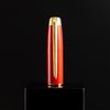 S T Dupont Line D Eternity Rollerball Pen - Limited Edition - Popote Red - Yellow Gold Trim (Large)-Pen Boutique Ltd