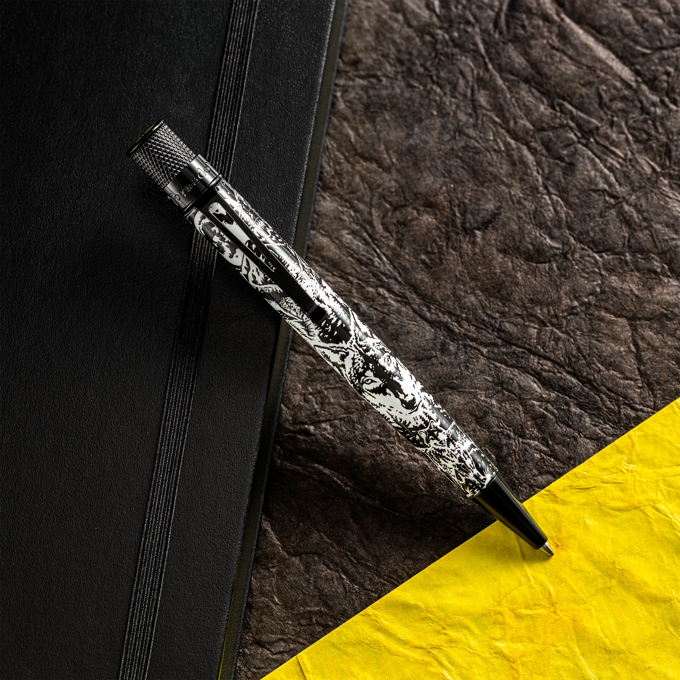 Retro 51 Tornado Ballpoint Pen - Wolf Rescue