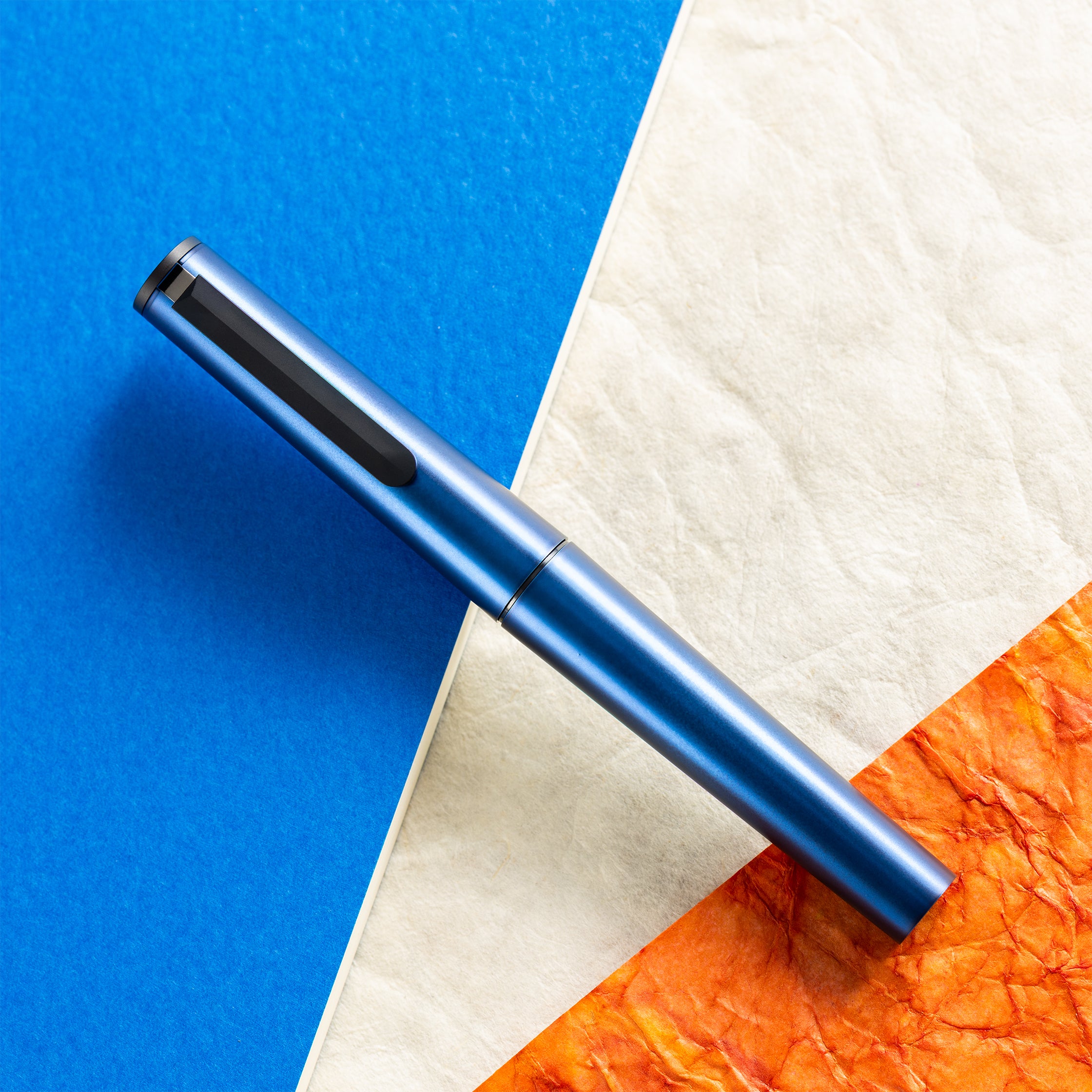 Sailor Tuzu Adjust Forge Fountain Pen - Metallic Blue-Pen Boutique Ltd