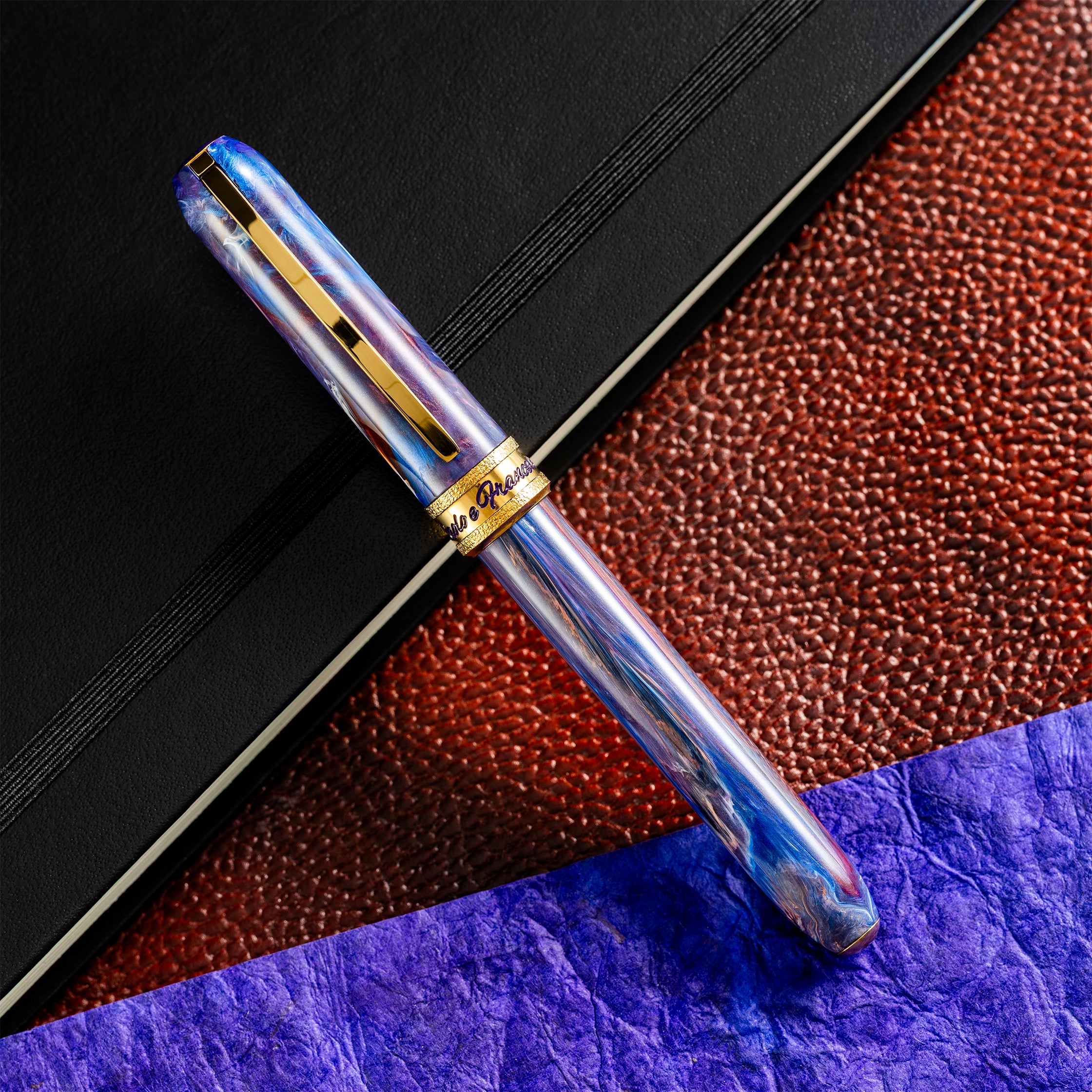 Visconti Comedia Fountain Pen - Paolo & Francesca (Limited Edition)-Pen Boutique Ltd