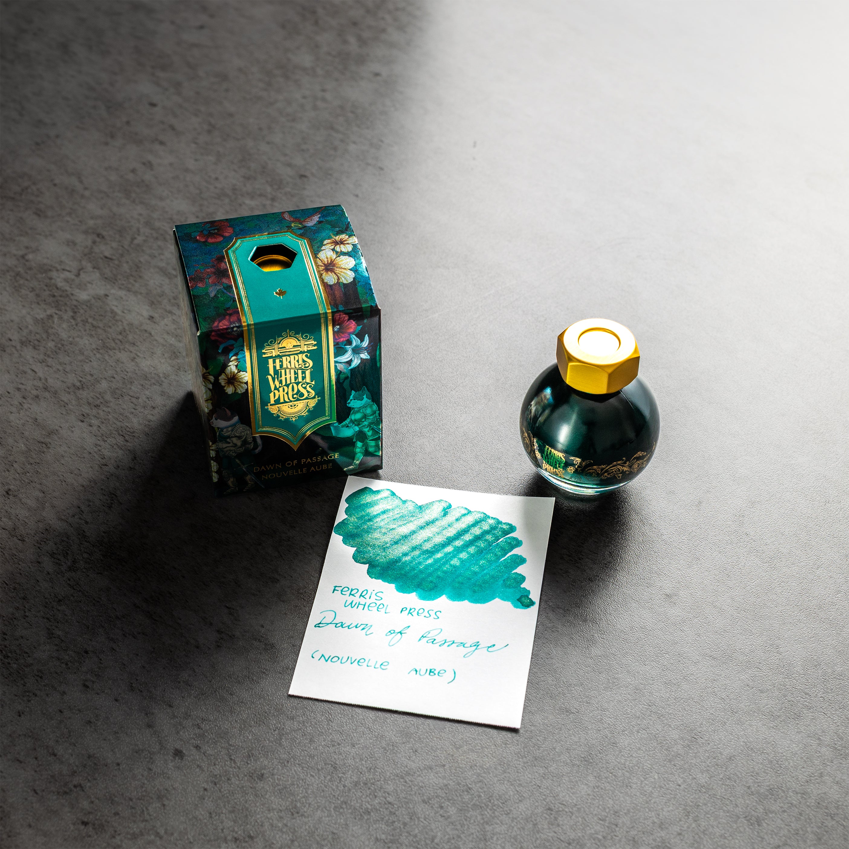 Ferris Wheel Press FerriTales The Book of Knights Ink Bottle - Dawn of Passage - 20ml