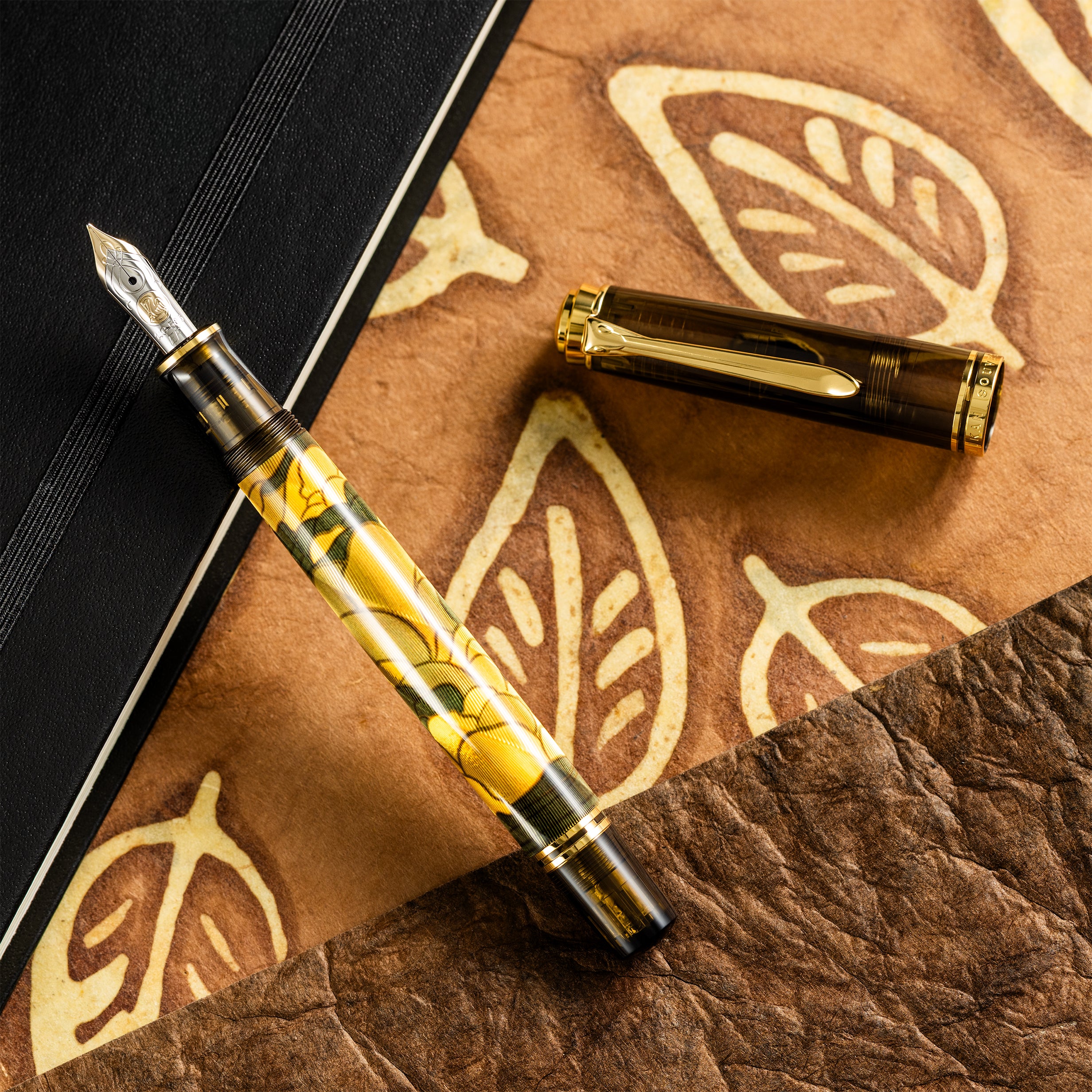 Pelikan Souveran Fountain Pen - M600 Art Collection III: Georg Tippel (Special Edition)-Pen Boutique Ltd