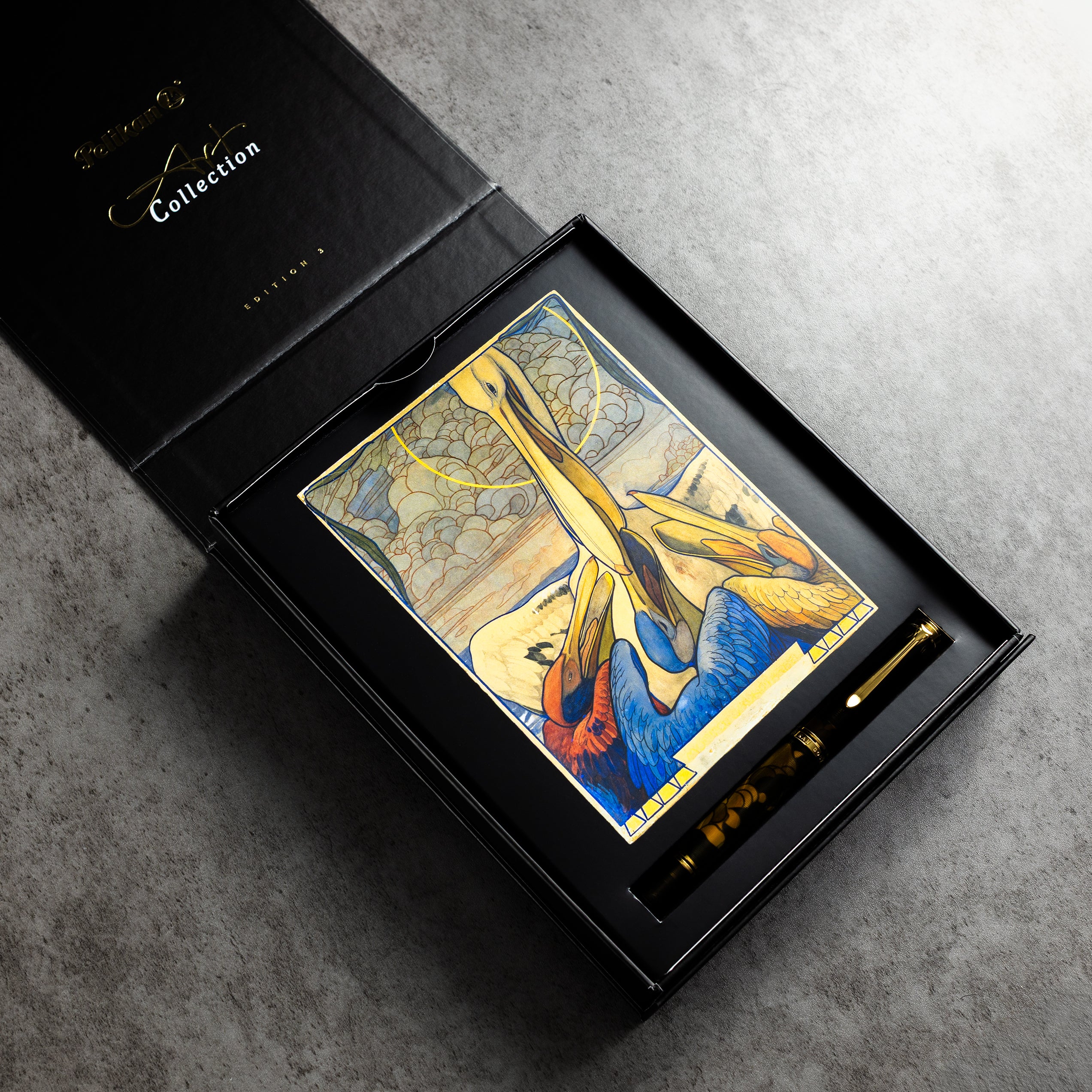 Pelikan Souveran Fountain Pen - M600 Art Collection III: Georg Tippel (Special Edition)-Pen Boutique Ltd
