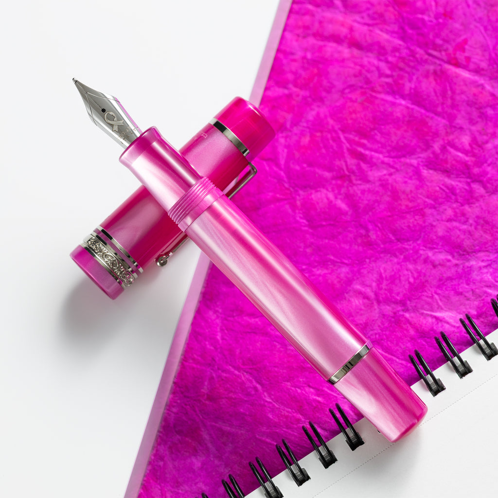 Delta DV Original Rosa Fountain Pen - Pink - Pen Boutique Exclusive (Copy)-Pen Boutique Ltd