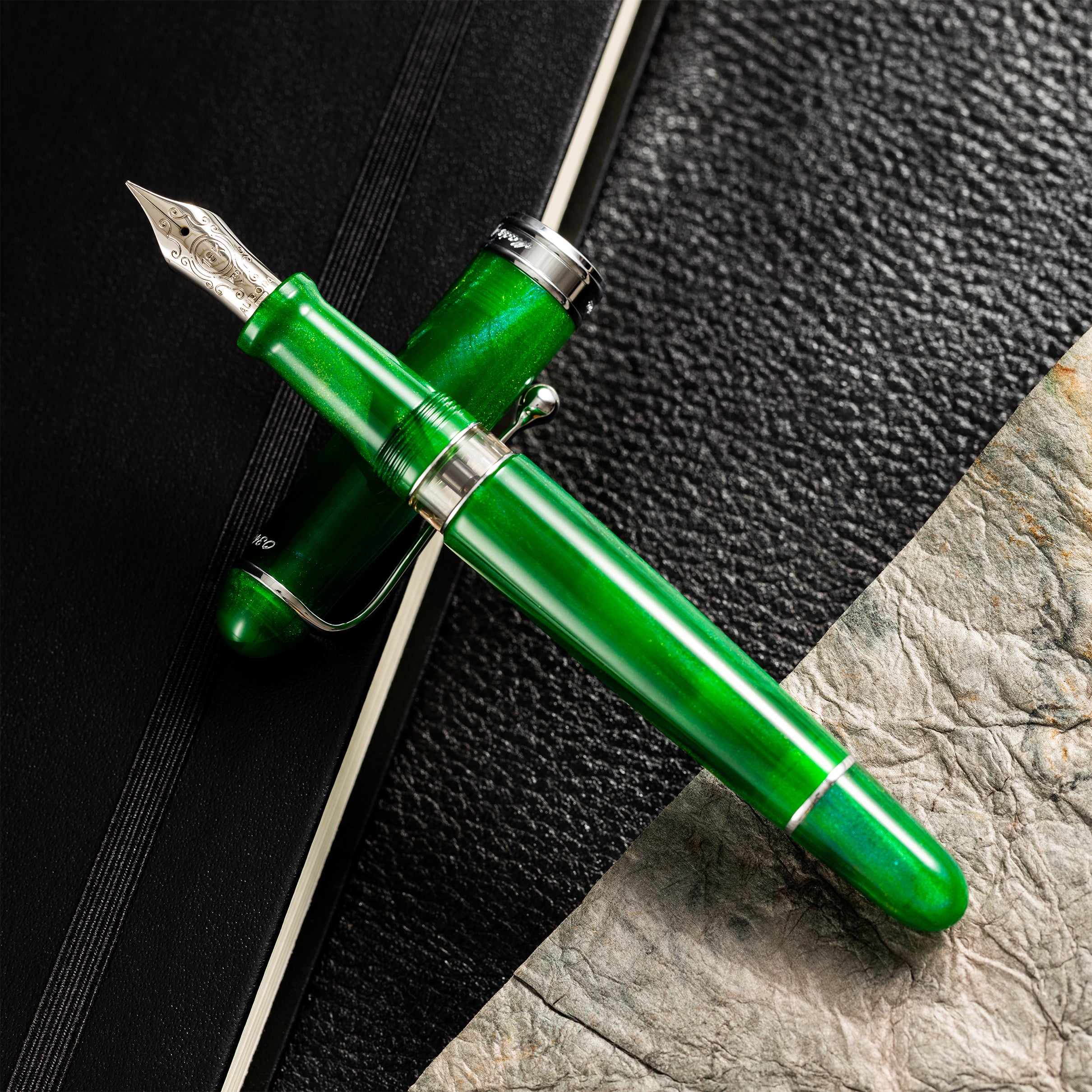 Aurora 88 Fountain Pen - Aurora Polare - 18K Nib (Limited Edition) - Pen Boutique Ltd