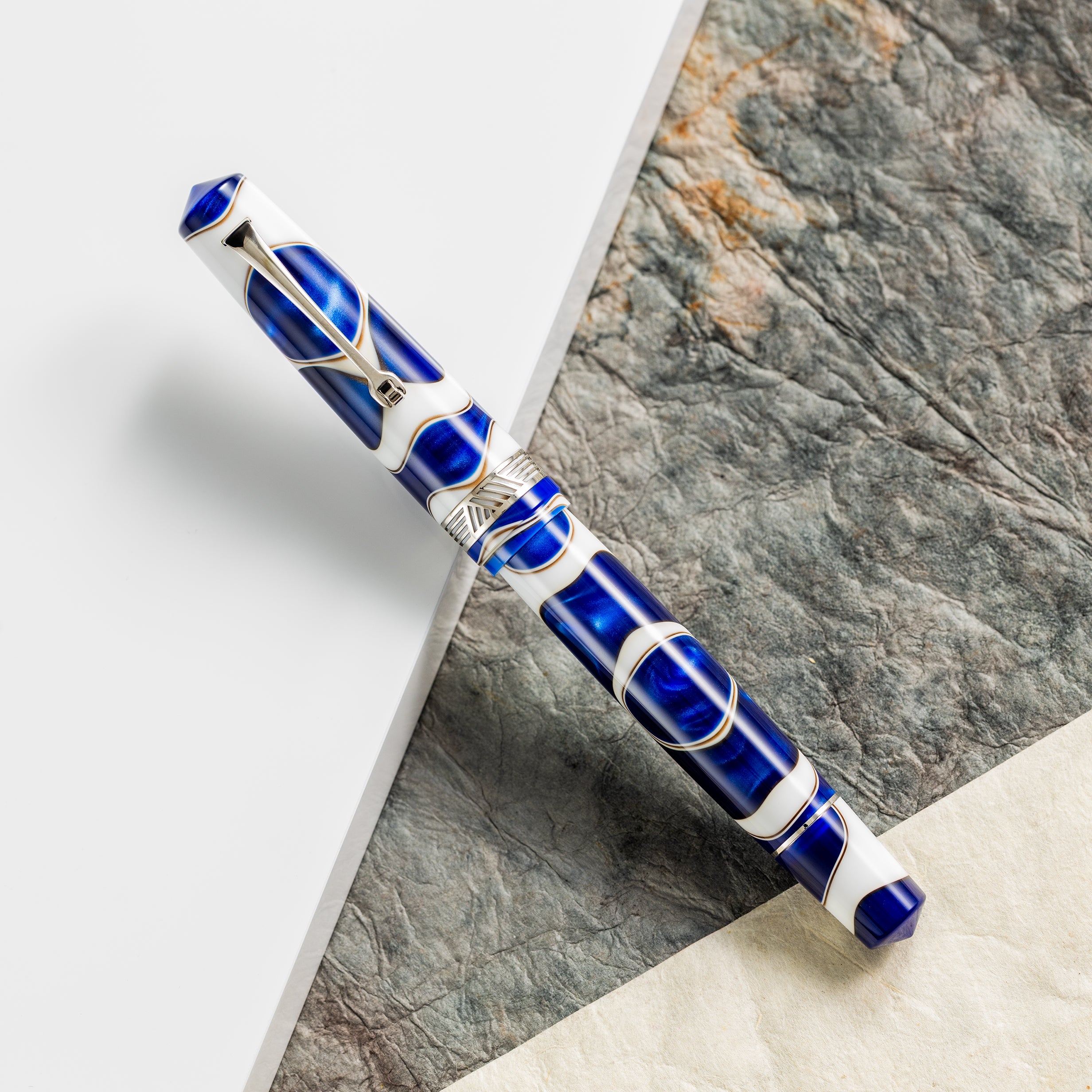 Leonardo Momento Magico Fountain Pen - Onda Blue - Pen Boutique Ltd