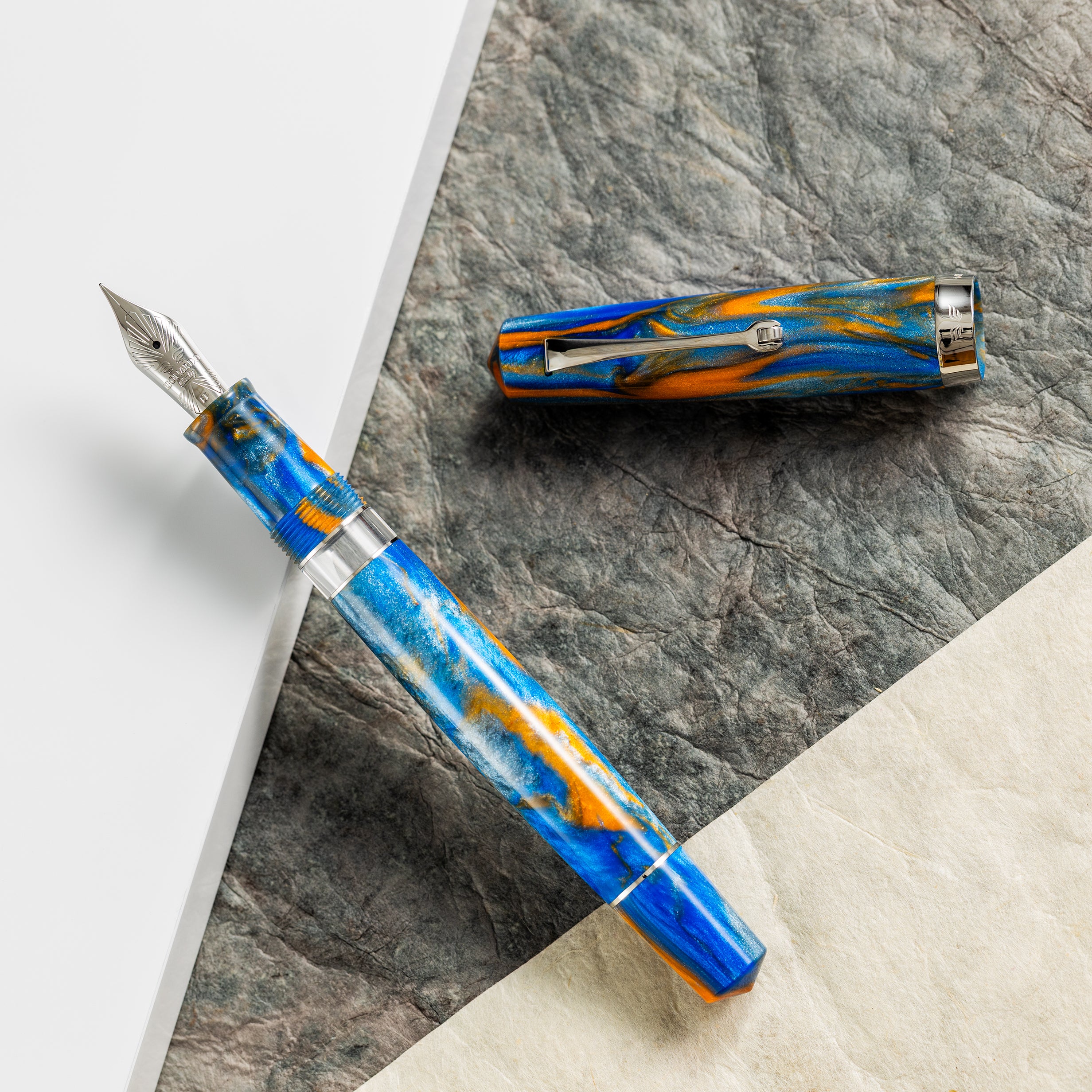 Leonardo Momento Magico Fountain Pen - Fantasie Ocean Sunrise