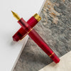 Leonardo Momento Zero Fountain Pen - Pura Frosted Red - Pen Boutique Ltd