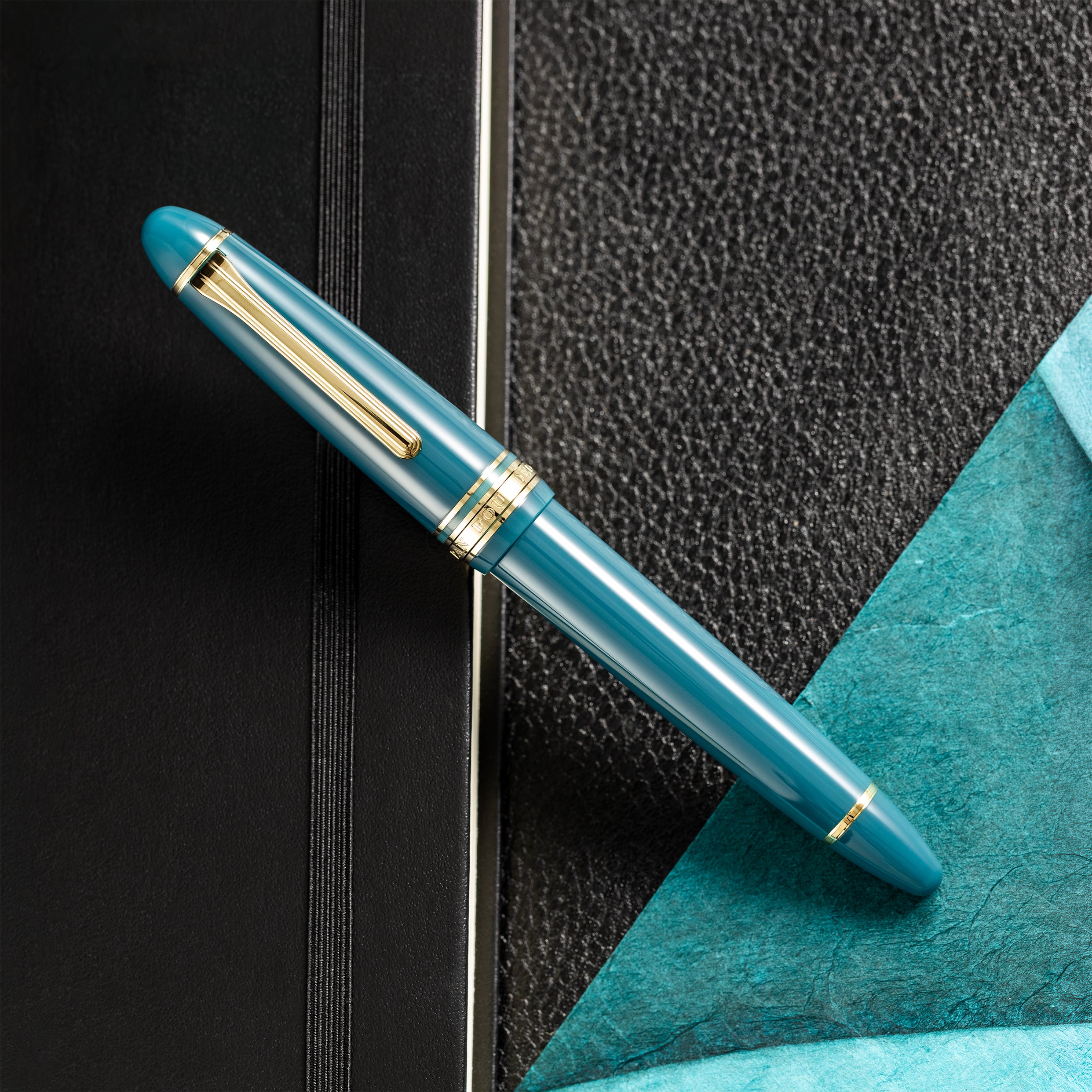 Sailor 1911 Casual L Basis Gold Trim Fountain Pen – Muted Green - Pen Boutique Ltd