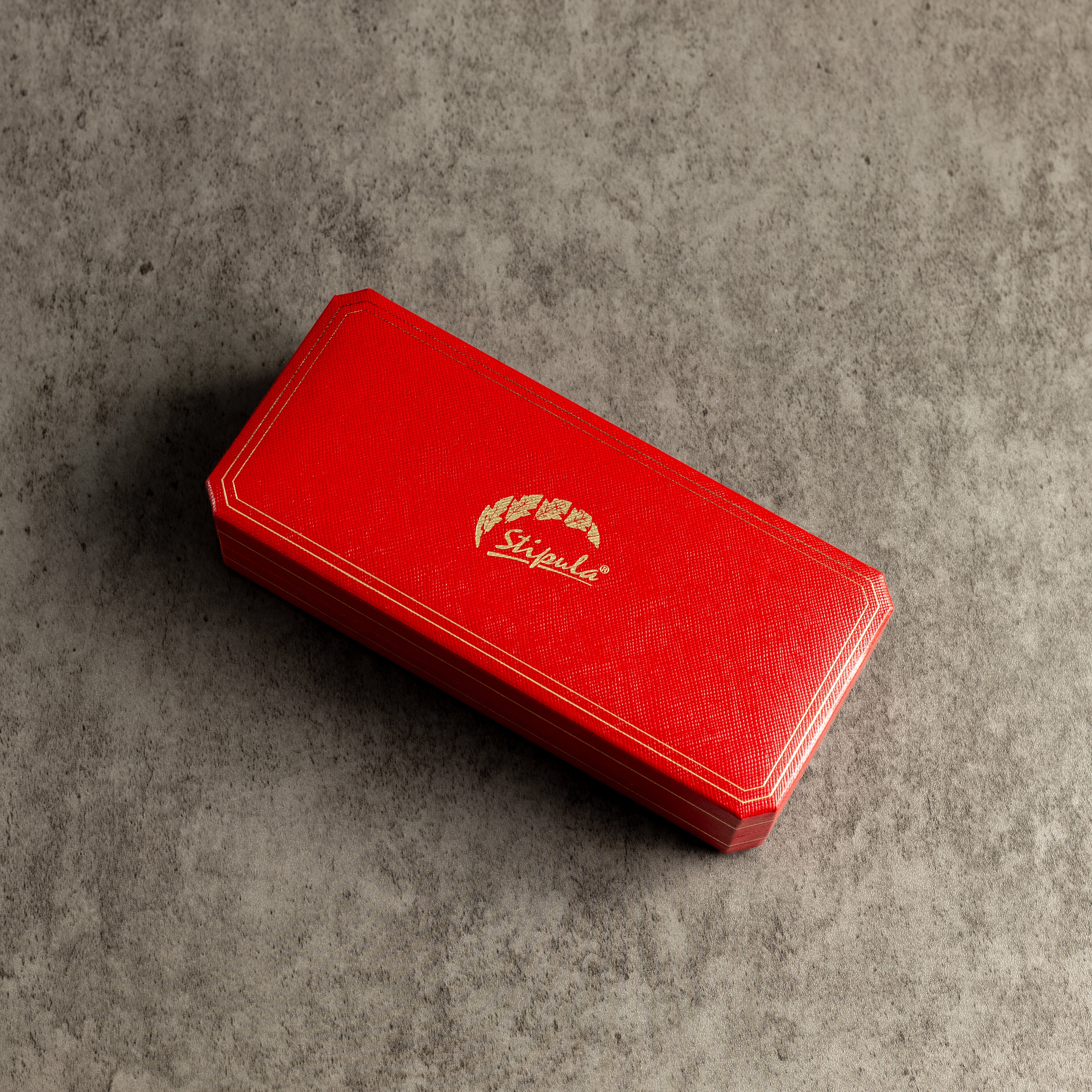 Stipula Gladiator Fountain Pen - Red - Pen Boutique Ltd