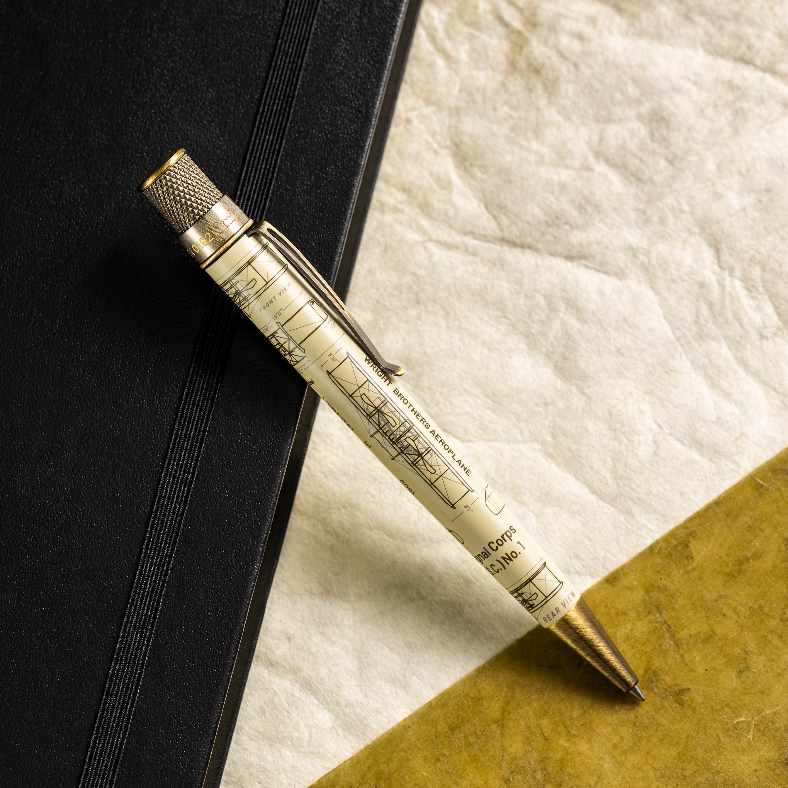 Retro 51 Smithsonian Rollerball Pen - Wright Brothers Aeroplane - Pen Boutique Ltd