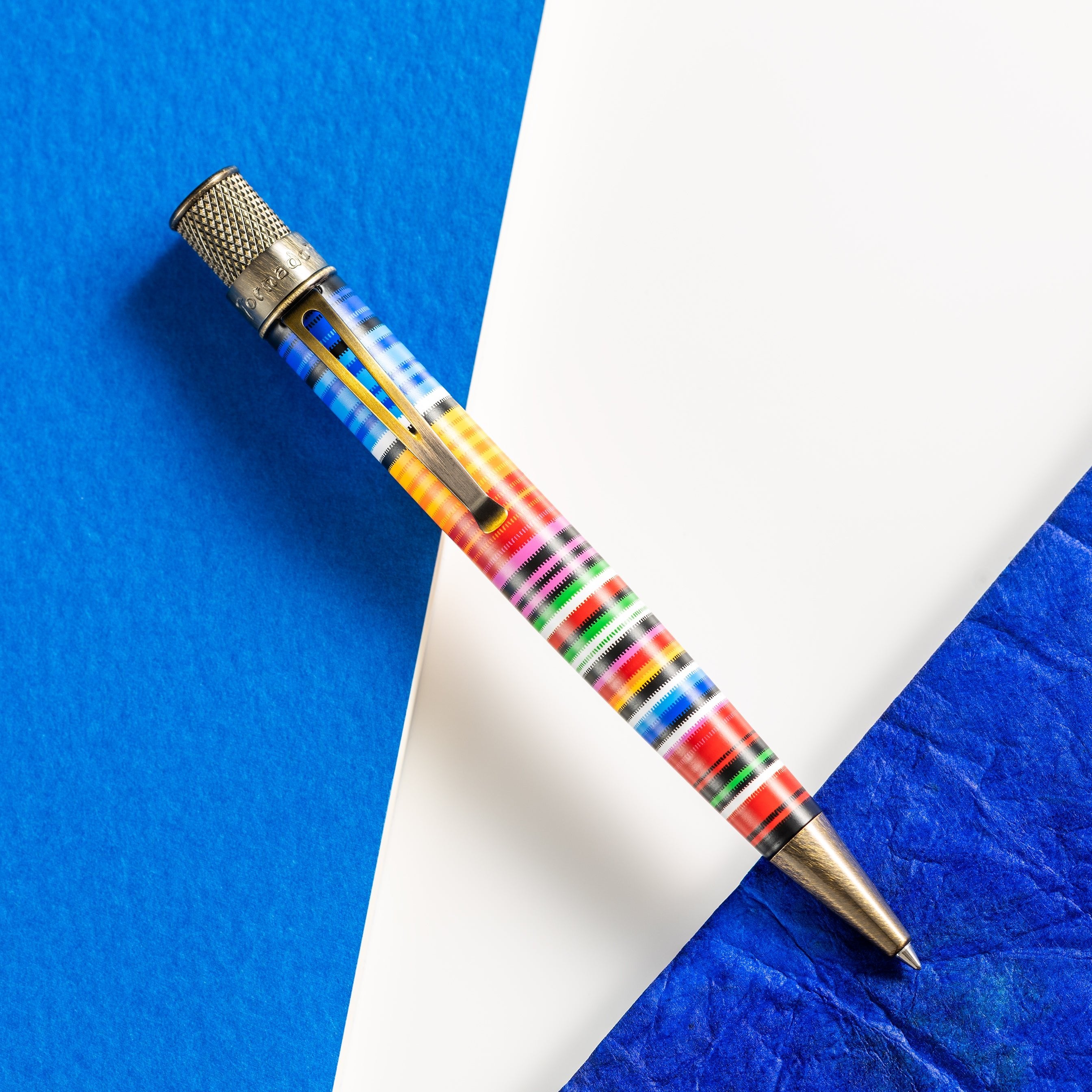 Retro 51 Tornado Rollerball Pen - Vintage Metalsmith Poncho - Pen Boutique Ltd
